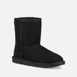 UGG Kids' Classic II Waterproof Boots - Black -Vans || Clarks || Ugg Sales 12772158 9934840440805803