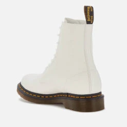 Dr. Martens Women's 1460 Pascal Virginia Leather 8-Eye Boots - Optical White -Vans || Clarks || Ugg Sales 12785729 1444840973211150