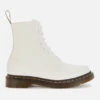 Dr. Martens Women's 1460 Pascal Virginia Leather 8-Eye Boots - Optical White