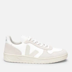 Veja Women's V10 B-Mesh Trainers - White/Natural Pierre