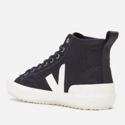 Veja Men's Nova Canvas Hi-Top Trainers - Black Pierre -Vans || Clarks || Ugg Sales 12786845 1844864544848098