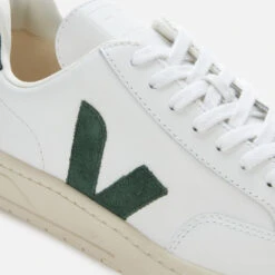 Veja Men's V12 Leather Trainers - Extra White/Cyprus -Vans || Clarks || Ugg Sales 12786917 1304850326060173