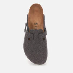 Birkenstock Men's Boston Wool Mules - Anthracite -Vans || Clarks || Ugg Sales 12852040 1764853955340743
