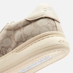 Coach Women's Lowline Jacquard Trainers - Stone/Chalk -Vans || Clarks || Ugg Sales 12908905 1404875693293292