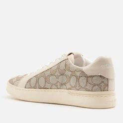 Coach Women's Lowline Jacquard Trainers - Stone/Chalk -Vans || Clarks || Ugg Sales 12908905 1904875693175860