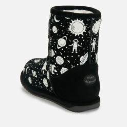 EMU Australia Kids' Outer Space Brumby Waterproof Boots - Black -Vans || Clarks || Ugg Sales 12945105 8864894829043036