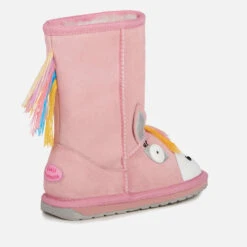 EMU Australia Toddlers' Magical Unicorn Sheepskin Boots - Pale Pink -Vans || Clarks || Ugg Sales 12945150 1524981716485577