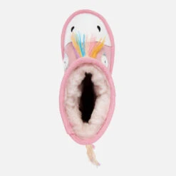 EMU Australia Toddlers' Magical Unicorn Sheepskin Boots - Pale Pink -Vans || Clarks || Ugg Sales 12945150 1674981716630363