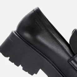 Vagabond Women's Cosmo 2.0 Leather Loafers - Black -Vans || Clarks || Ugg Sales 12945659 1984895378651751