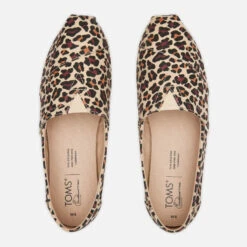 TOMS Women's Alpargata Vegan Slip-On Pumps - Beige Classic Leopard -Vans || Clarks || Ugg Sales 12946090 1564891961419788