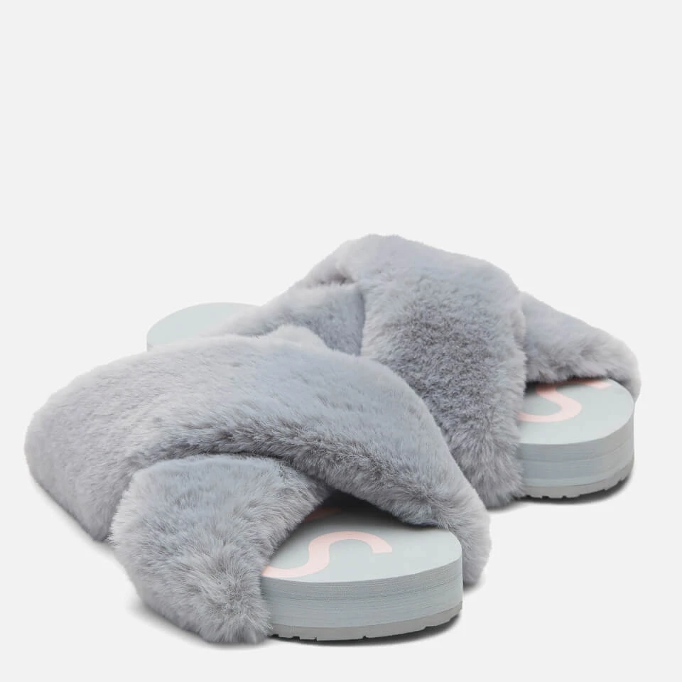 TOMS Women's Susie Vegan Eva Slippers - Mid Grey 4 TOMS Women's Susie Vegan Eva Slippers - Mid Grey - Image 2