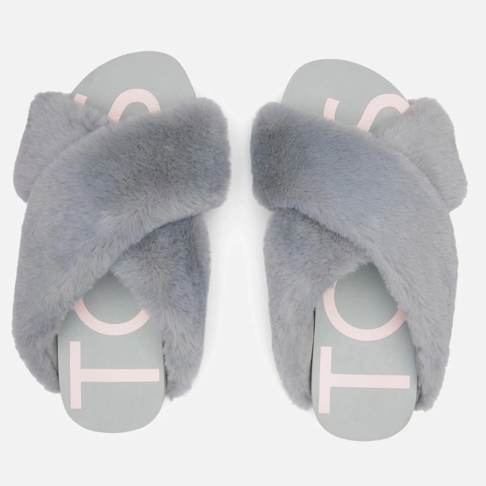 TOMS Women's Susie Vegan Eva Slippers - Mid Grey 5 TOMS Women's Susie Vegan Eva Slippers - Mid Grey - Image 3
