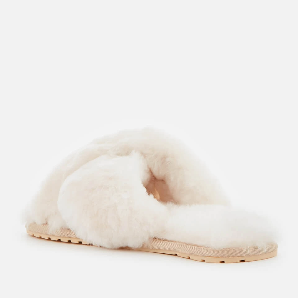 EMU Australia Women's Mayberry Sheepskin Cross Front Slippers - Natural 4 EMU Australia Women's Mayberry Sheepskin Cross Front Slippers - Natural - Image 2