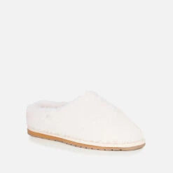 EMU Australia Women's Joy Teddy Wool Mule Slippers - Natural -Vans || Clarks || Ugg Sales 12948983 1894888071300615