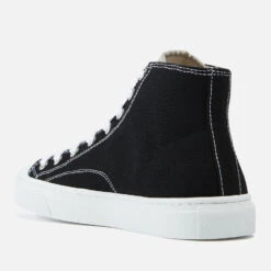 Vivienne Westwood Women's Plimsoll Canvas Hi-Top Trainers - Black -Vans || Clarks || Ugg Sales 12953654 6144980441379065