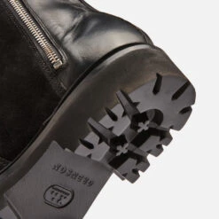 Grenson Women's Nanette Hi Leather/Suede Boots - Black 9 Grenson Women's Nanette Hi Leather/Suede Boots - Black -Vans || Clarks || Ugg Sales 12961435 7614880887614429