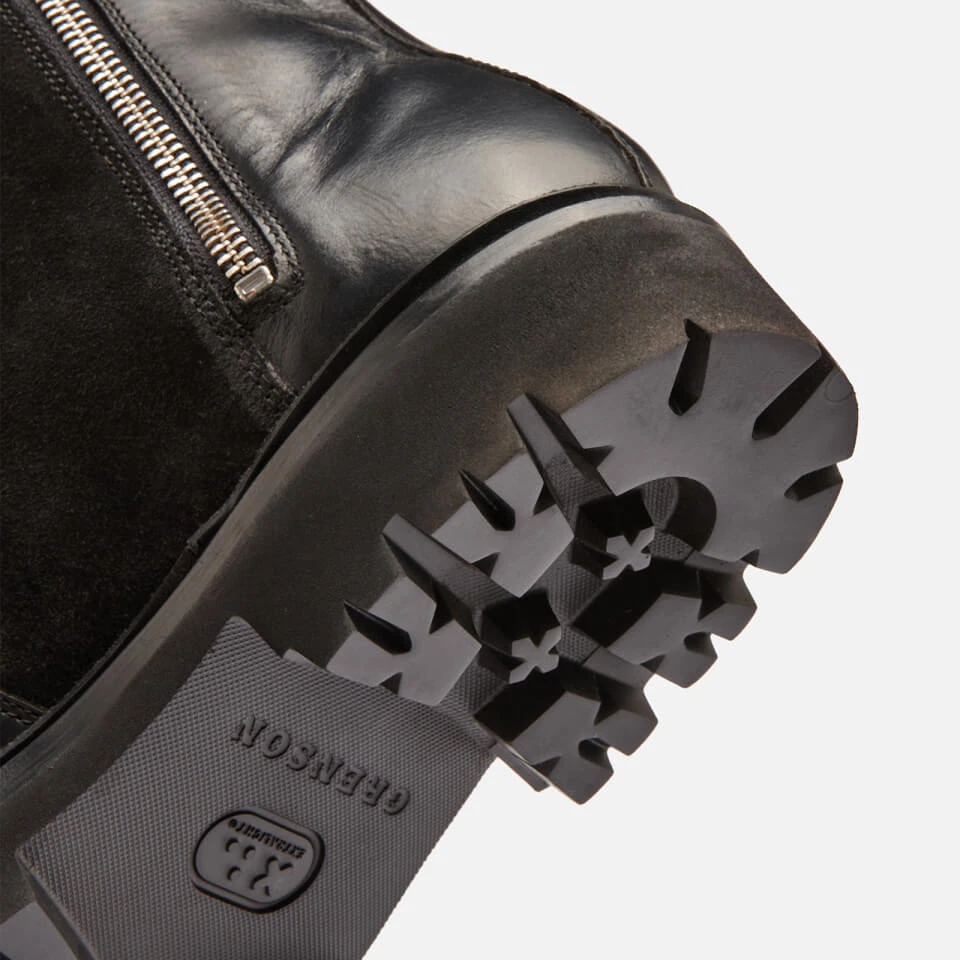 Grenson Women's Nanette Hi Leather/Suede Boots - Black 6 Grenson Women's Nanette Hi Leather/Suede Boots - Black - Image 4