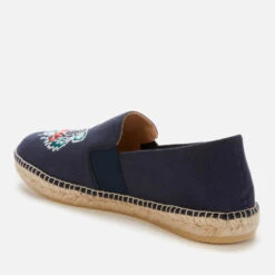 KENZO Men's Organic Canvas Elastic Tiger Espadrilles - Navy Blue 7 KENZO Men's Organic Canvas Elastic Tiger Espadrilles - Navy Blue -Vans || Clarks || Ugg Sales 12968140 1574888400784984