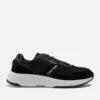 Calvin Klein Men's Suede Low Top Trainers - CK Black