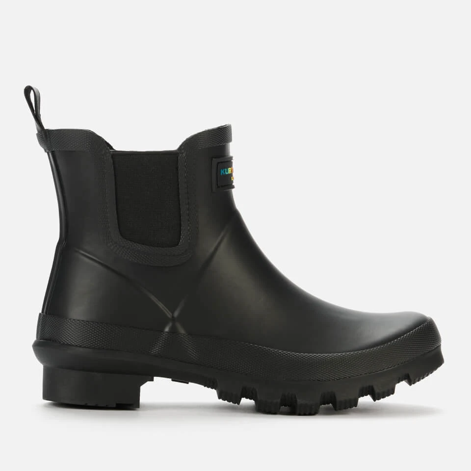 Kurt Geiger London Women's Sleet Short Wellie Chelsea Boots - Black 3 Kurt Geiger London Women's Sleet Short Wellie Chelsea Boots - Black