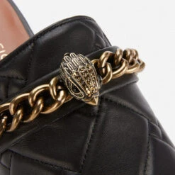 Kurt Geiger London Women's Chelsea Leather Flat Mules - Black -Vans || Clarks || Ugg Sales 13123999 2104902341652927