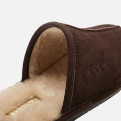 Walk London Men's Langley Suede Mule Slippers - Brown 9 Walk London Men's Langley Suede Mule Slippers - Brown -Vans || Clarks || Ugg Sales 13124464 1384909095533697