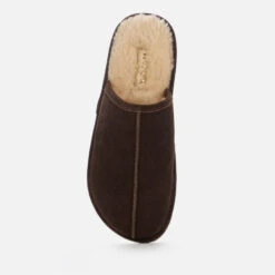 Walk London Men's Langley Suede Mule Slippers - Brown 8 Walk London Men's Langley Suede Mule Slippers - Brown -Vans || Clarks || Ugg Sales 13124464 5584909095497925