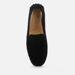 Walk London Men's Rodney Suede Slippers - Black -Vans || Clarks || Ugg Sales 13124476 1604909095819468