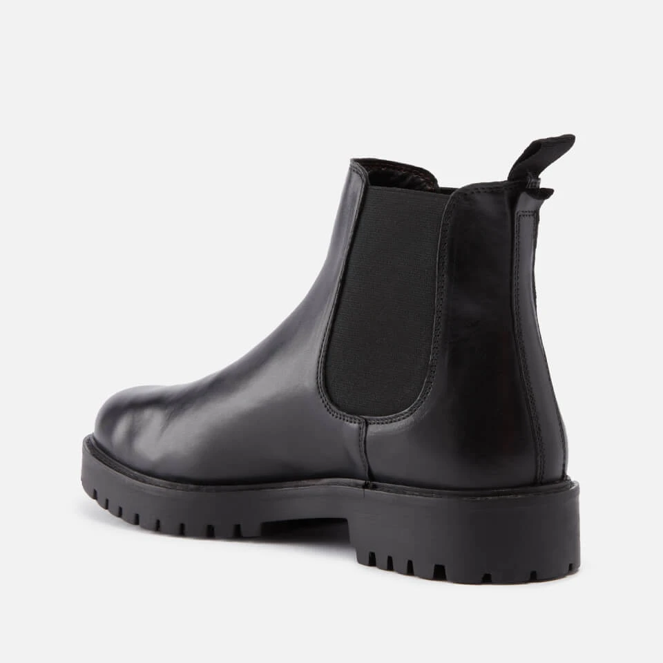 Walk London Men's Sean Leather Chelsea Boots - Black 5 Walk London Men's Sean Leather Chelsea Boots - Black - Image 3