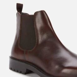 Walk London Men's Sean Leather Chelsea Boots - Brown -Vans || Clarks || Ugg Sales 13124512 8134898522713635