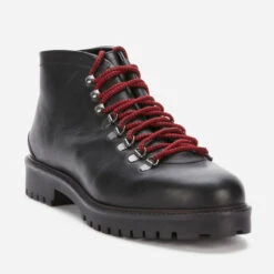 Walk London Men's Sean Leather Hiking Style Boots - Black -Vans || Clarks || Ugg Sales 13124518 1944898522868018