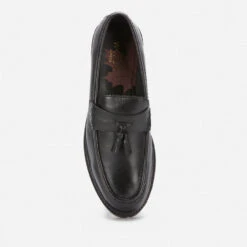 Walk London Men's Sean Leather Tassel Loafers - Black -Vans || Clarks || Ugg Sales 13124530 1644898523472470