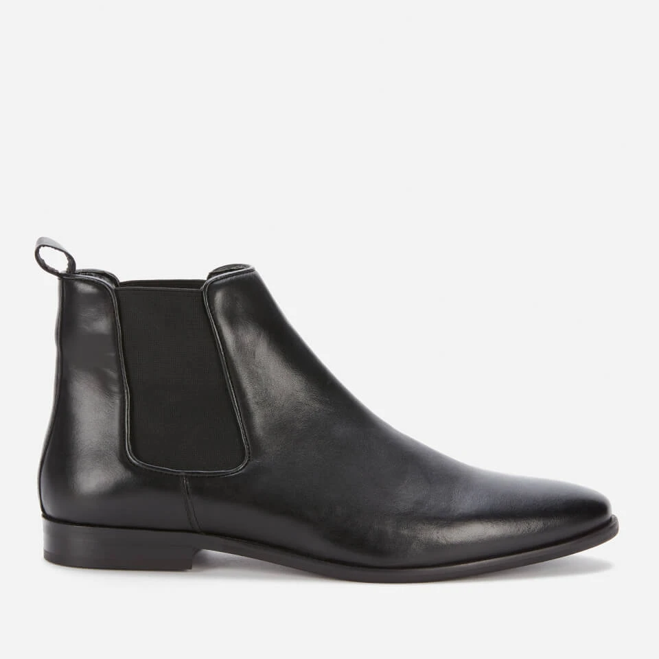 Walk London Men's Alfie Leather Chelsea Boots - Black 3 Walk London Men's Alfie Leather Chelsea Boots - Black