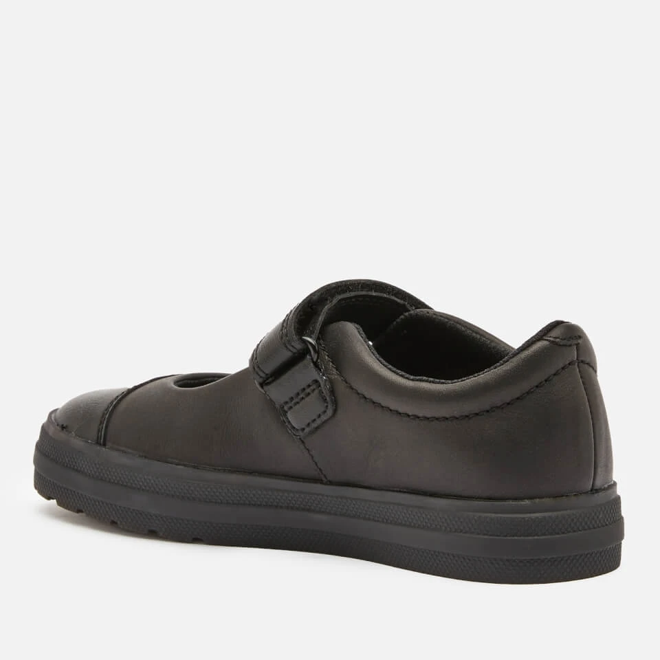 Clarks Flare Shine Kids' School Shoes - Black Leather 4 Clarks Flare Shine Kids' School Shoes - Black Leather - Image 2