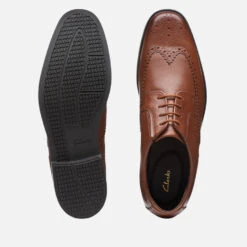 Clarks Howard Wing Leather Derby Shoes -Vans || Clarks || Ugg Sales 13137590 1385025759440169