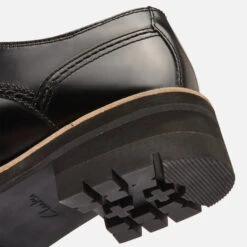 Clarks Women's Orianna Leather Chunky Derby Shoes - Black -Vans || Clarks || Ugg Sales 13137706 6204879314136254