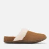 Sorel Women's Nakisk A Slide Ii Suede Slippers - Camel Brown -Vans || Clarks || Ugg Sales 13149091 1674891946341821