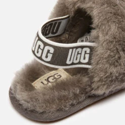 UGG Toddlers' Fluff Yeah Slide Slippers - Charcoal 9 UGG Toddlers' Fluff Yeah Slide Slippers - Charcoal -Vans || Clarks || Ugg Sales 13149635 2114880890430430