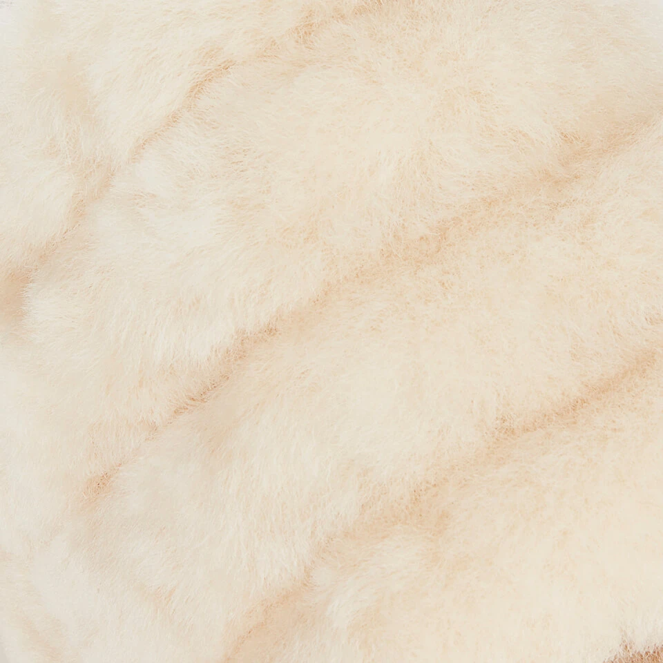 UGG Kids' Fluff Yeah Slide Slippers - Natural 6 UGG Kids' Fluff Yeah Slide Slippers - Natural - Image 4