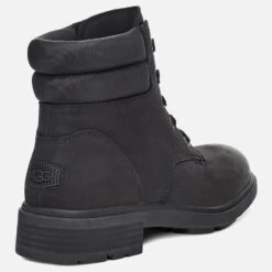 UGG Women's Harrison Lace Waterproof Leather Lace Up Boots - Black -Vans || Clarks || Ugg Sales 13152393 1184911925882575