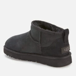 UGG Women's Classic Ultra Mini Sheepskin Boots - Black -Vans || Clarks || Ugg Sales 13152737 1624896920935797