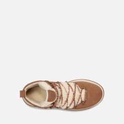 UGG Women's Lakesider Heritage Mid Waterproof Suede Boots - Chestnut -Vans || Clarks || Ugg Sales 13152835 6404902612112290