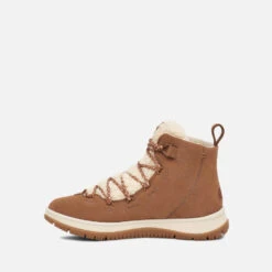UGG Women's Lakesider Heritage Mid Waterproof Suede Boots - Chestnut -Vans || Clarks || Ugg Sales 13152835 7534902612059091