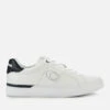 Coach Women's Lowline Leather Cupsole Trainers - Optic White/Midnight Navy -Vans || Clarks || Ugg Sales 13167759 2814898774506671