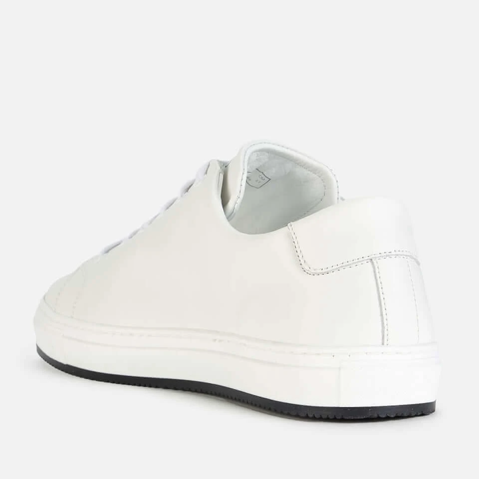 Valentino Women's Leather Cupsole Trainers - White/Black 4 Valentino Women's Leather Cupsole Trainers - White/Black - Image 2