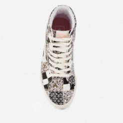 Vans Women's Patchwork Floral Authentic SK8-Hi Trainers - Multi/Marshmallow -Vans || Clarks || Ugg Sales 13176788 4674899012509976