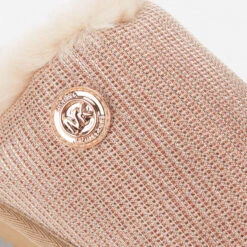 MICHAEL Michael Kors Women's Janis Slippers - Dark Copper 9 MICHAEL Michael Kors Women's Janis Slippers - Dark Copper -Vans || Clarks || Ugg Sales 13187301 1214902094302054