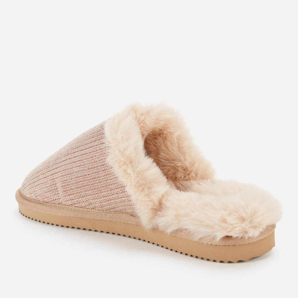 MICHAEL Michael Kors Women's Janis Slippers - Dark Copper 4 MICHAEL Michael Kors Women's Janis Slippers - Dark Copper - Image 2