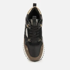 MICHAEL Michael Kors Women's Theo Running Style Trainers - Black -Vans || Clarks || Ugg Sales 13187322 5624924121237223