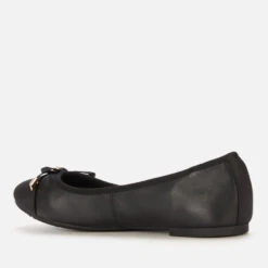 Dune Women's Hartlyn Leather Ballet Flats - Black -Vans || Clarks || Ugg Sales 13412964 1384928080224768